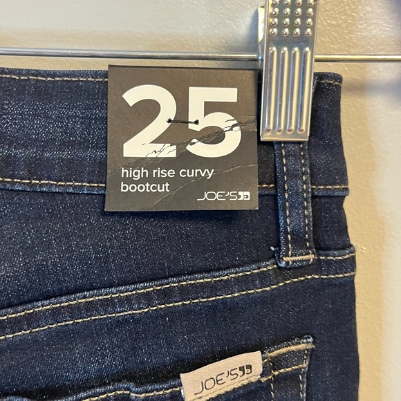Joe’s Jeans High Rise Curvy Bootcut Dark Wash Sz 25 NWT The Rikki Wash (?) - Picture 16 of 16